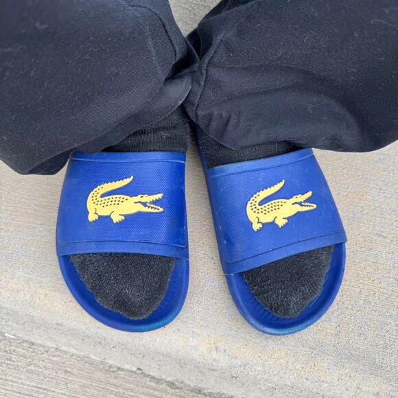 Lacoste Blue Slides main image 4